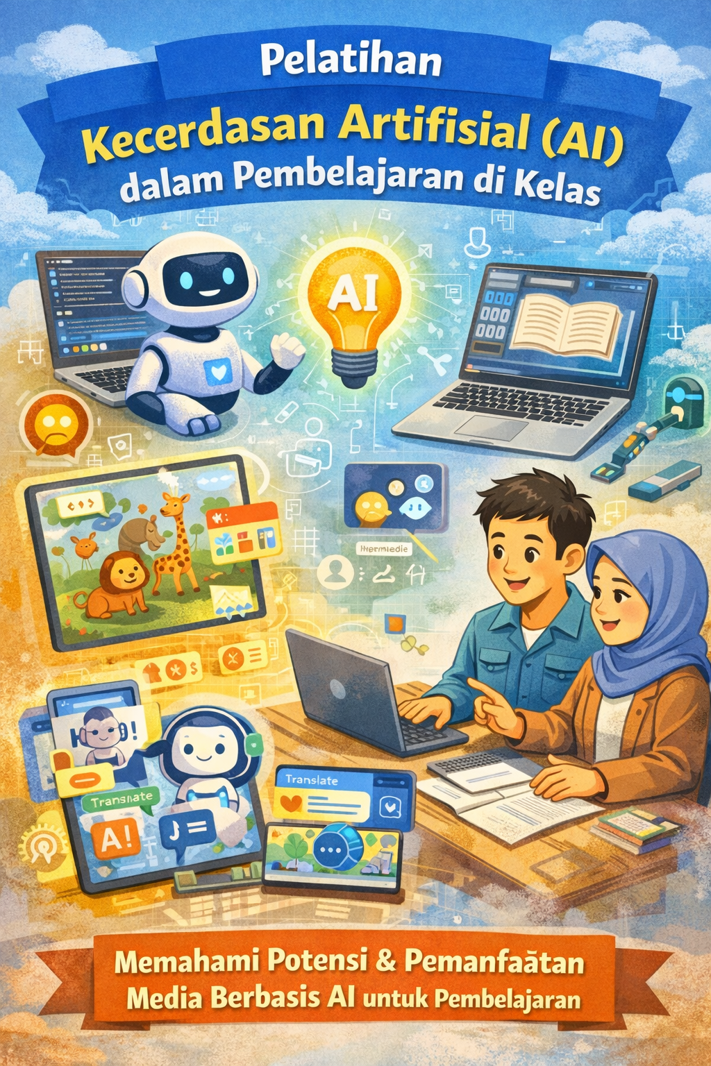 Mengenal dan Memanfaatkan AI sebagai Media Pembelajaran